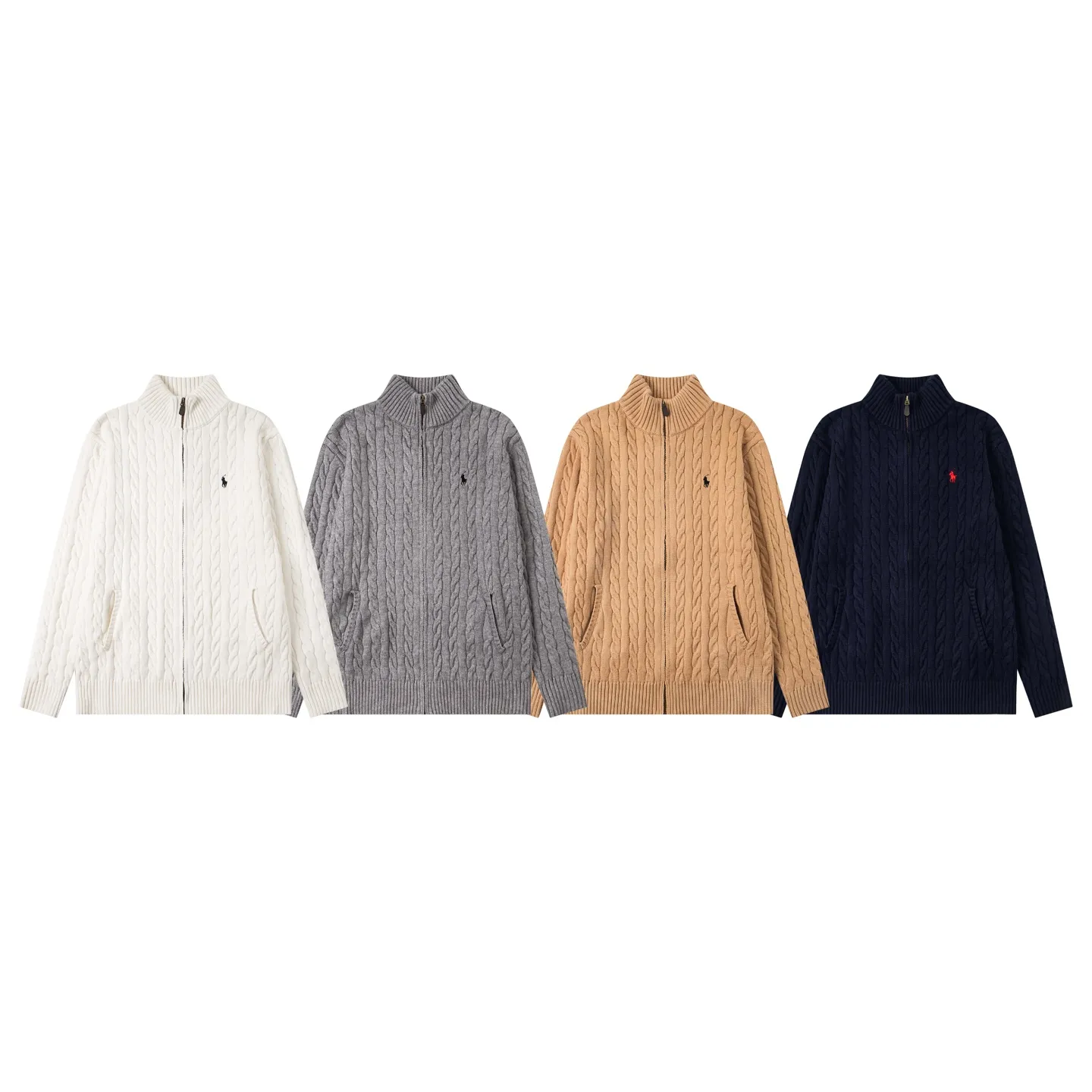 P250 model number: Y199 Ralph Lauren men's zipper jacket, men's hemp flower zipper jacket. The version is really good-looking. It can be worn alone or as a jacket to be worn inside or outside. The upper body shows your personal fashion charm. Four colors are available. Same style for men and women. A must-have item for new summer products. Tag, hanging grain, washed, packaging bag, full set of accessories. Very good appearance. Super exquisite workmanship. Size: S-XL